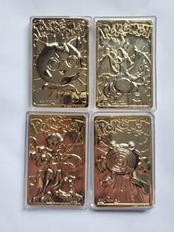 pokemon 23k gold plated trading card 1999 - Image 1