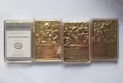 pokemon 23k gold plated trading card 1999 - Image 3
