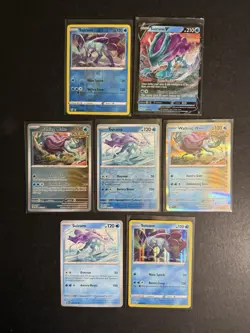 7x Suicune V Pokemon Card Collection Reverse Holo Ultra Rare SWSH SV PTCG - Image 1