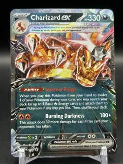 Charizard ex - 196 SVP Promo SV: Scarlet & Violet Promo Cards NM - Image 1