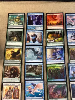 Magic The Gathering Playing Cards lot of Creature Cards 140 total 2018 - 2024 - Image 2