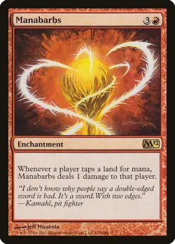 MTG Foil - Manabarbs - 150 / MP / English - Image 1