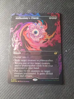 MTG - Archenemy's Charm - Borderless Foil - Edge of Eternities - Magic - Image 1