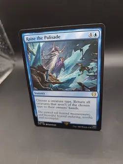 Raise the Palisade #23 (NM) Lord of the Rings LTC Magic MTG - Image 3