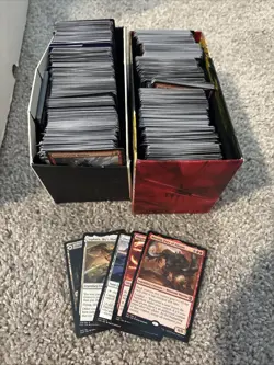 500 MTG Magic the Gathering Rare, Common, Uncommon Bulk Lot LP/NM - Image 1