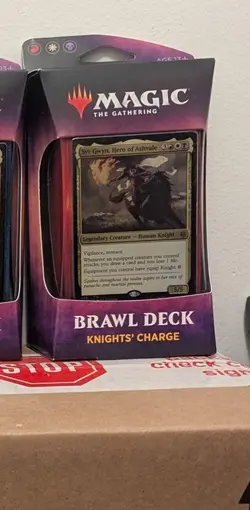 BRAWL DECK: KNIGHTS' CHARGE FACTORY SEALED! *THRONE OF ELDRAINE* - Image 1
