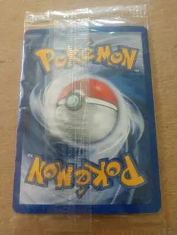 Entei 2001 movie promo Pokemon Card still in package this is a Holographic card - Image 3
