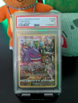 Pokemon SWSH Lost Origin Gengar TG06/TG30 2022, PSA 9 - Image 1