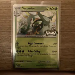 Serperior 064 Promo Perfect Order Prerelease Stamped Promo NM/M Pokemon TCG 2026 - Image 1