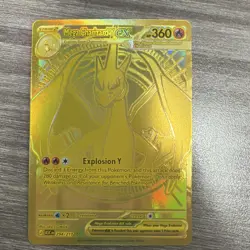 Pokemon Mega Charizard Y EX 294/217 GOLD Hyper Rare Ascended Heroes - Image 1
