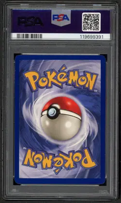 1999 POKEMON BASE SET UNLIMITED 12/102 NINETALES RARE HOLO PSA 8 NM MINT - Image 2
