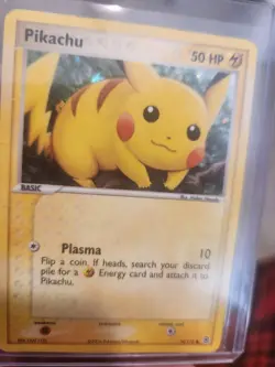 Pokemon Pikachu TCG 74/112 Fire Red & Leaf Green Reverse Holo - Image 1