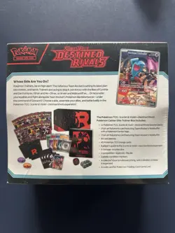 Pokemon Destined Rivals Pokemon Center Elite Trainer Box ETB - SV - Sealed - Image 2