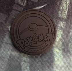 Pokemon TCG flip coin Flygon gold mirror holofoil Firemist theme deck - Image 3