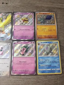 Shiny Pokemon Lot Of 8 Japanese And English All Nm Pokemon TCG - Image 3