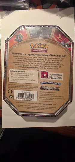 Pokemon Ho-Oh GX Mysterious Powers 2017 Tin TCG 2017 {BRAND NEW/SEALED/UNOPENED} - Image 2