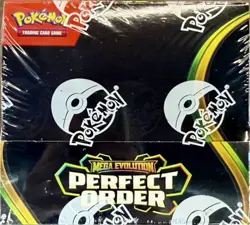 In Hand Pokemon Mega Evolutions Perfect Order Booster Box 36 Packs TCG - Image 2