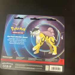 Pokemon Mega Evolution & Phantasmal Flames Raikou Promo 2-Pack Blister Sealed - Image 4