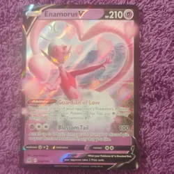 Pokemon Enamorus V 082/196 Lost Origin Full Art Ultra Rare Holo 210 HP - Image 1