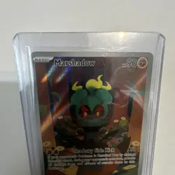 Marshadow Full Art Holo 146/132 Pokemon TCG Mega Evolution Basic HP 90 - Image 4