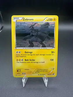 Pokemon ZEKROM 47/114 Black & White RARE HOLO - NEAR MINT - Image 1