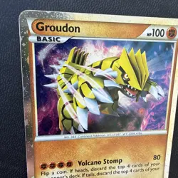 Pokemon TCG Groudon Call of Legends SL4 Holo Shiny Rare NM - Image 2