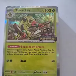 Pokemon TCG Twilight Masquerade Thwackey Build And Battle Deck Sealed NEW Mint - Image 3