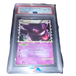 Pokemon Gengar Prime Triumphant 94/102 Ultra Rare Holo PSA 8 2010 - Image 2