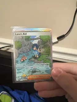 Lana's Aid 219/167 Sv06: Twilight Masquerade Holo Trainer SIR [Pokemon TCG] - Image 1