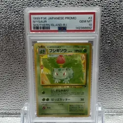 Pokemon PSA 10 Ivysaur Japanese Southern Islands Promo - Image 1