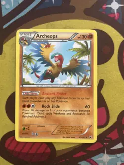 Pokemon Archeops 67/101 - BW Noble Victories - Non Holo - Played - Image 1