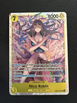 Nico Robin SR EB03-055 Extra Booster: One Piece Heroines Edition English NM - Image 1