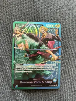 Roronoa Zoro & Sanji - ST12-001 - Leader - English - One Piece CCG - Image 1