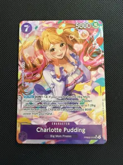 Charlotte Pudding PRB02 010 Alternate Art Premium Booster The Best Vol. 2 Foil. - Image 1