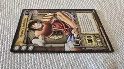 1x One Piece CCG Pirate’s Ambition Luffy PR001 Shonen Jump Promo Moderate Play - Image 4