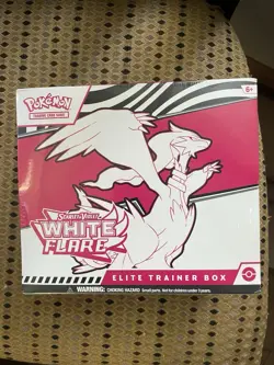 Pokemon TCG Scarlet Violet White Flare Elite Trainer Box ETB FACTORY SEALED ENG - Image 1