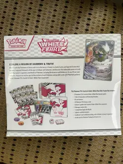 Pokemon TCG Scarlet Violet White Flare Elite Trainer Box ETB FACTORY SEALED ENG - Image 2
