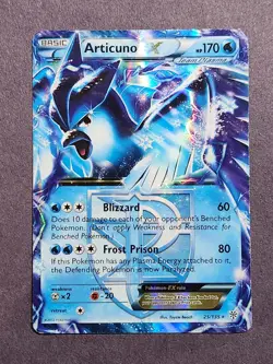 Articuno EX 25/135 BW Plasma Storm Team Plasma 2012 Holo Rare Pokemon Card TCG - Image 1