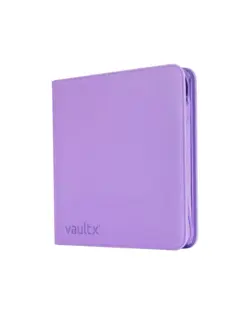 Vault X - 12-Pocket - Just Purple - Zip Trading Card Binder Pokemon Lorcana - Image 2