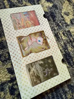 Pokemon TCG Mew EX 151 Ultra Rare Gold, Full Art Mew, Reverse Holo Mewtwo - Mint - Image 1