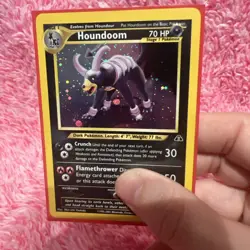 Pokemon TCG Houndoom Neo Discovery 4/75 Holo Unlimited Holo Rare - Image 3