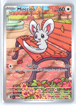 Minccino 152/086 Pokemon Scarlet & Violet Black Bolt lllustration Rare - Image 1