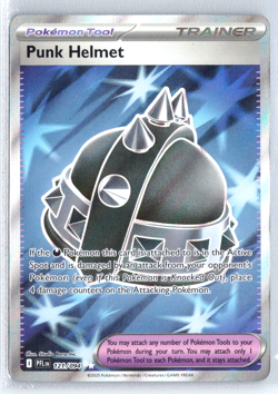 Punk Helmet 121/094 Pokemon Mega Evolution Phantasmal Flames Ultra Rare - Image 1