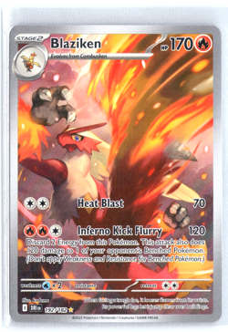 Blaziken 192/182 Pokemon Scarlet & Violet Destined Rivals Illustration Rare - Image 1
