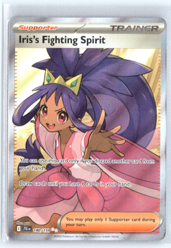 Iris's Fighting Spirit 180/159 Pokemon Journey together Ultra Rare - Image 1