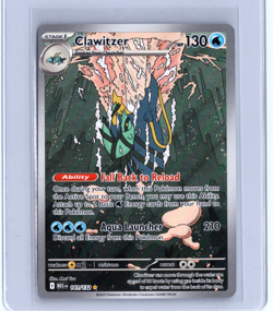 Clawitzer 141/132 Pokemon Mega Evolution Illustration Rare - Image 1