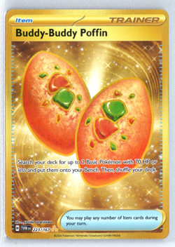 Buddy-Buddy Poffin 223/167 Pokemon Twilight Masquerade Hyper Rare - Image 1
