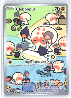 Clobbopus 207/191 Pokemon Scarlet & Violet Surging Sparks Illustration Rare - Image 1