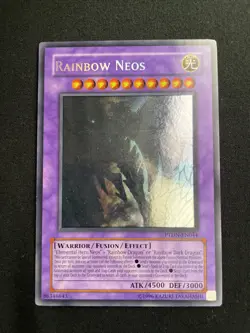 Yugioh Elemental Hero Rainbow Neos PTDN-EN044 GHOST (NM) - Image 1