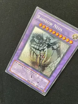 Yugioh Elemental Hero Rainbow Neos PTDN-EN044 GHOST (NM) - Image 2